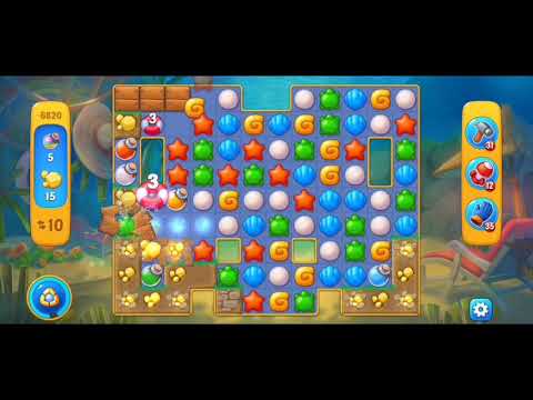 Fishdom 6820 Hard Level - NO 💣🧨💥