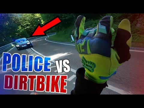 Dirt Bike VS Cops - Motorcycle Police Chase | Biker Crashed