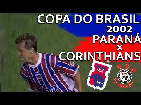 Gol Paraná Clube 1 x 0 Corinthians - Quartas de Final Copa do Brasil 2002 (17/04/2002)