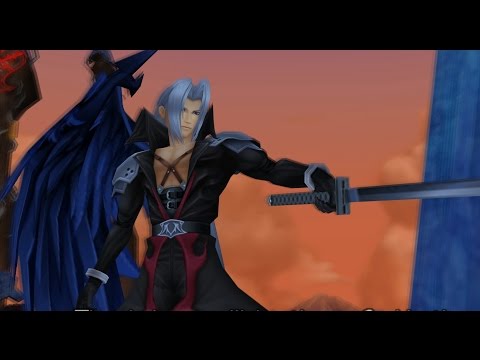 Kingdom Hearts 2 Final Mix Sephiroth Battle 4K 8x res - 16x AF + cutscenes running on PCSX2 1.5.0