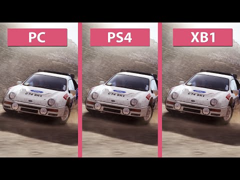 DiRT Rally – PC vs. PS4 vs. Xbox One Graphics Comparison