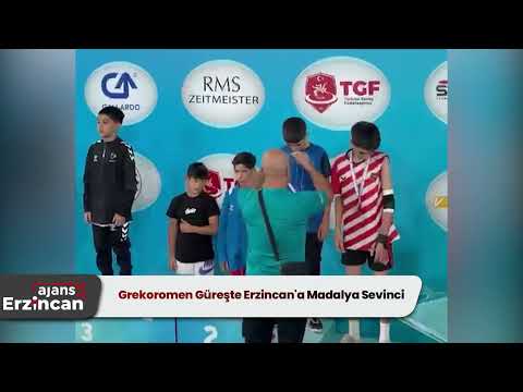 Grekoromen Güreşte Erzincan'a Madalya Sevinci