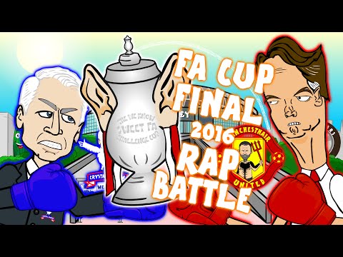 FA CUP FINAL - RAP BATTLE! (2016 preview Crystal Palace vs Manchester United)