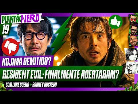 KOJIMA FOI DEMITIDO? + ANIVERSÁRIO DO BATMAN + NOVO RESIDENT EVIL – Plantão Nerd. #018
