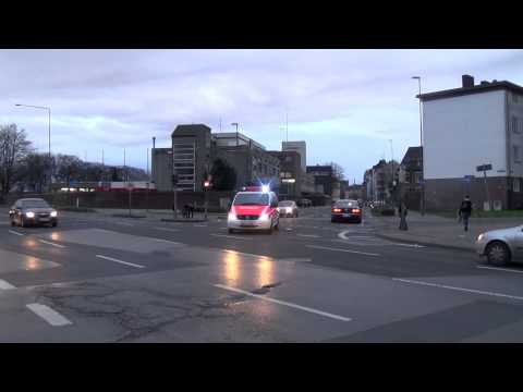 RTW 4 +NEF 4 Rettungsdienst Aachen BF Aachen Fw 1