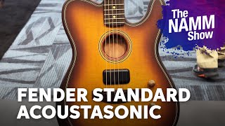 Video thumbnail for NAMM 2025: Fender Acoustasonic Standard Series Acoustic-electric Guitar by Sweetwater Soundcheck