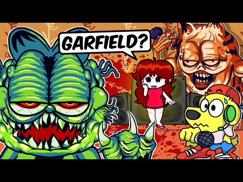 Friday Night Funkin but GARFIELD IS HUNGRY… (Gorefield) FNF Mods 158