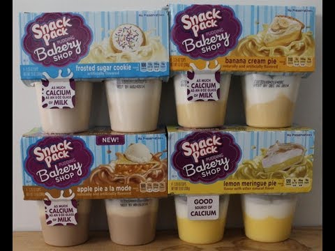 Snack Pack: Frosted Sugar Cookie, Chocolate Cupcake, Apple, Banana Cream & Lemon Meringue Pie