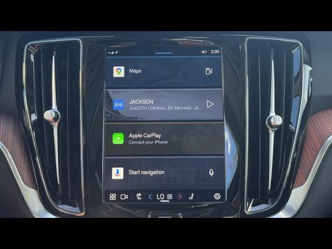 Volvo’s google infotainment system tutorial