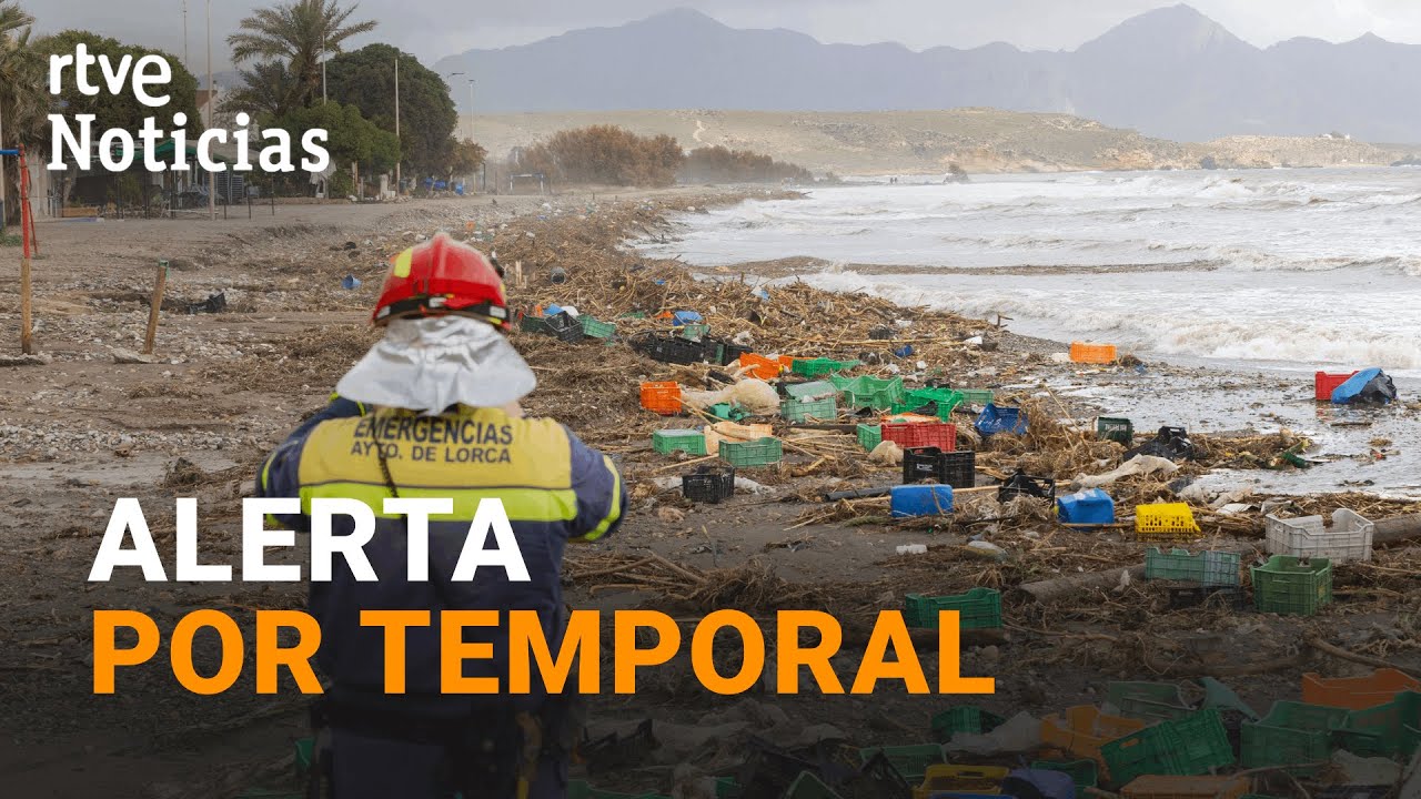 El FUERTE TEMPORAL afecta a GRAN PARTE del país y AMENAZA a las ZONAS más AFECTADAS por la DANA