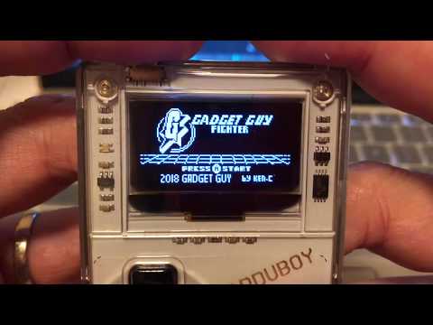181121_Arduboy Gadget Guy fighter game by KENC