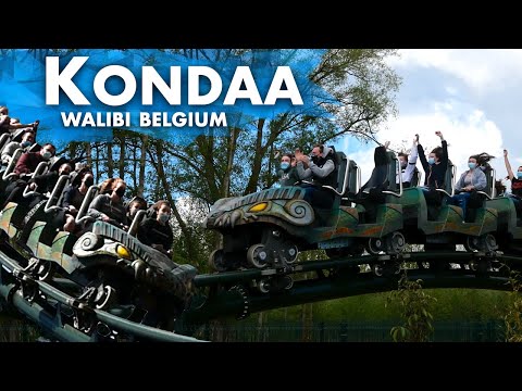 Kondaa | Walibi Belgium | No Copyright | Offride & Onride POV