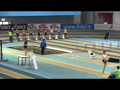 Finale 60hs juniores uomini Campionati italiani indoor ancona 2012 Lorenzo Perini 7.91