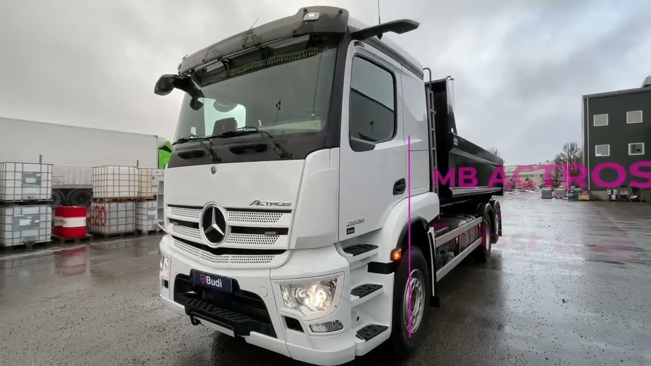 Lastbil NY Mercedes-Benz Actros 2836 | 2022 | Joab 20T | Under 3m 