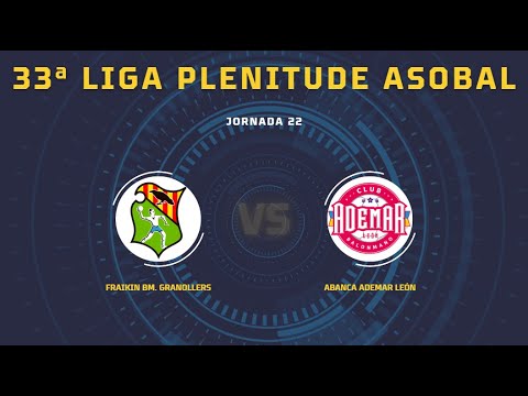 33ª Liga Plenitude ASOBAL J22: Fraikin BM. Granollers - ABANCA Ademar León 38-38