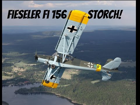 Fieseler Fi 156 Storch – The Unstoppable German STOL Aircraft of WWII