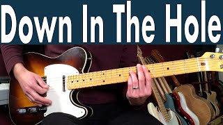 Rolling Stones Down In The Hole Guitar Lesson + Tutorial + TABS
