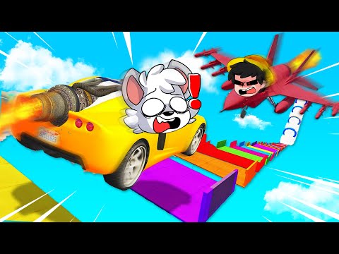 ¡MEGA RAMPA MORTAL 99.99% IMPOSIBLE! 😱💀 GTA 5 CAÍDAS EXTREMAS 💥 - Alexy