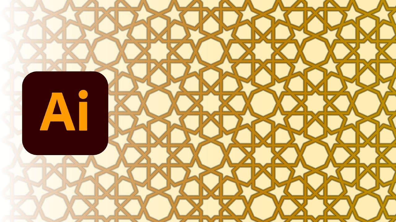 Islamic Pattern Design #41 Adobeillustrator Tutorial