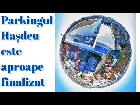 Parkingul Hașdeu este aproape finalizat