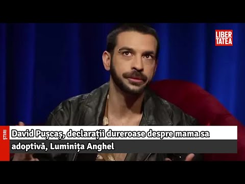 David Pușcaș, declarații dureroase despre Luminița Anghel |Libertatea