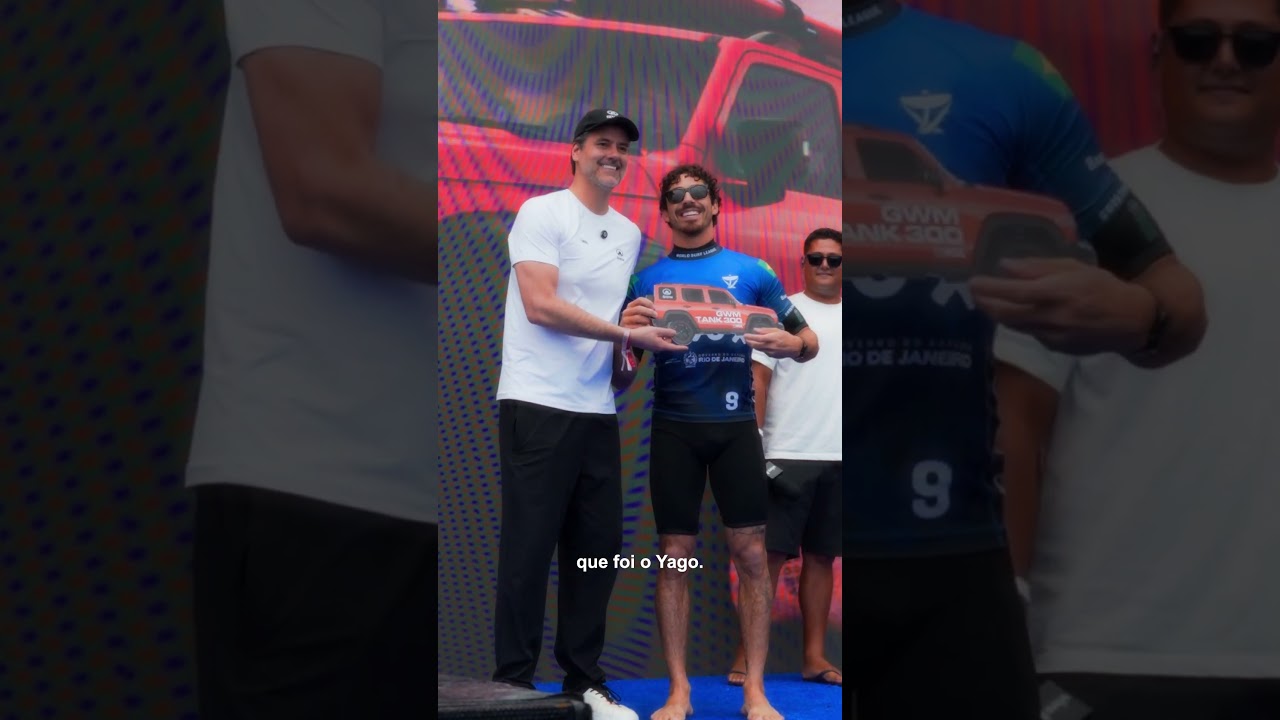 GWM no WSL Brasil: Yago Dora, o Tank 300 é seu!