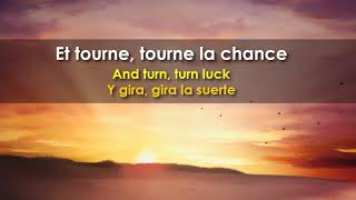Tourne La Chance - Nana Mouskouri (English and Spanish subtitles)