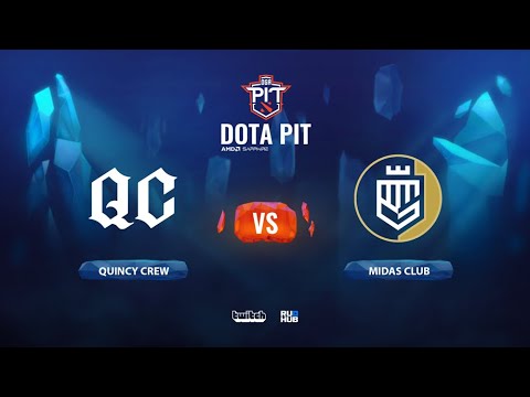 Quincy Crew vs Midas Club, OGA Dota PIT Season 2: Americas, bo3, game 2 [Eiritel & Lost]