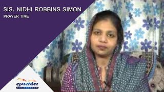 The Importance of Tithes | Sister Nidhi Robbins Simon | Prayer Time | Shubhsandesh TV