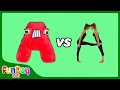 Alphabet Lore Vs Human Alphabet Learn Letters With Alphabet Lore And Human Alphabet FunDayKid ​