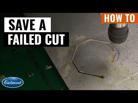 How to SAVE a Failed CNC Plasma Cut!