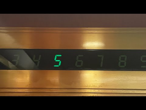 9 Story Westinghouse Traction elevators @ office building in Cleveland Ohio