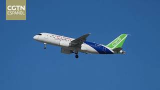 La variante para gran altitud del avión de pasajeros chino realiza su primer vuelo de prueba