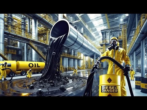 HOW IS ASPHALT MADE? | THIS IS HOW THE WORLD'S MOST NATURAL ASPHALT IS MADE🌍