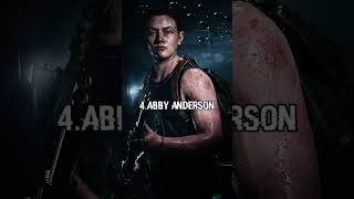STRONGEST THE LAST OF US CHARACTERS | #shorts #thelastofus #tlou #tlou2 #hbo #joel #ellie #fyp #pti