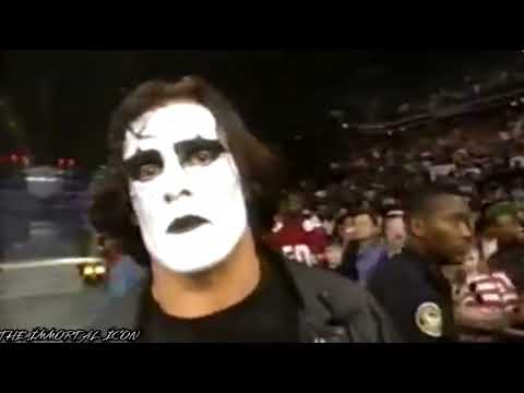 Sting vs Hollywood Hulk Hogan Road To Starrcade 1997 Part 1:Sting Stands along side the NWO