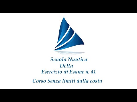 Esercizio di esame n. 41. Corso senza limiti dalla costa.