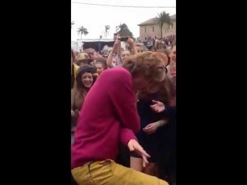 Erlend Oye - Dance Off - Laneway Festival, Sydney February 2013