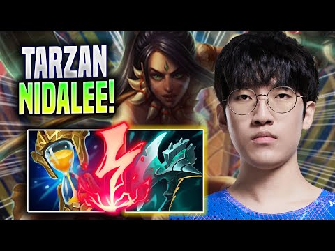 TARZAN PERFECT GAME WITH NIDALEE! - LNG Tarzan Plays Nidalee JUNGLE vs Diana! | Season 2022