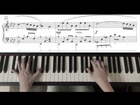 Sweet Elegy ~ Catherine Rollin | with Piano Score (beginner piece)