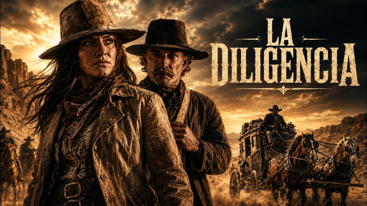La Diligencia PELÍCULA COMPLETA | Películas del Oeste | LA Noche de Películas