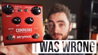Video thumbnail for Why I HATED Compressor Pedals (and I was wrong) Strymon Compadre by Rhett Shull