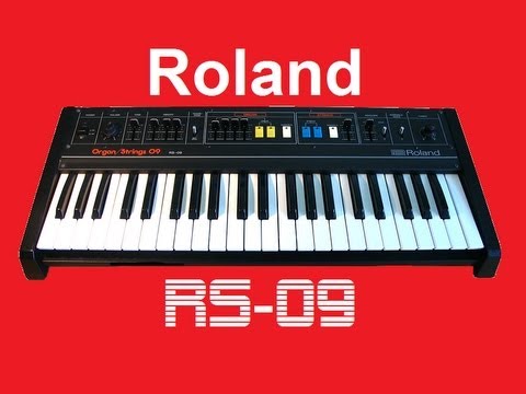 ROLAND RS-09 - the sound of Oxygene with RS-09 + SMALL STONE