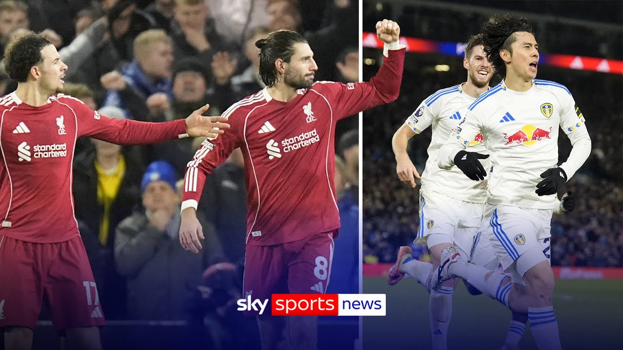 Reaction as Liverpool are held 3-3 by Leeds to pile more pressure on Arne Slot