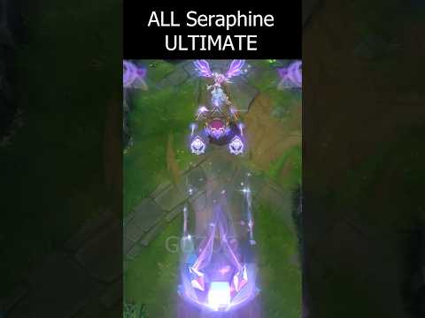 All Seraphine Ultimate Skin Effects Comparison #wildrift