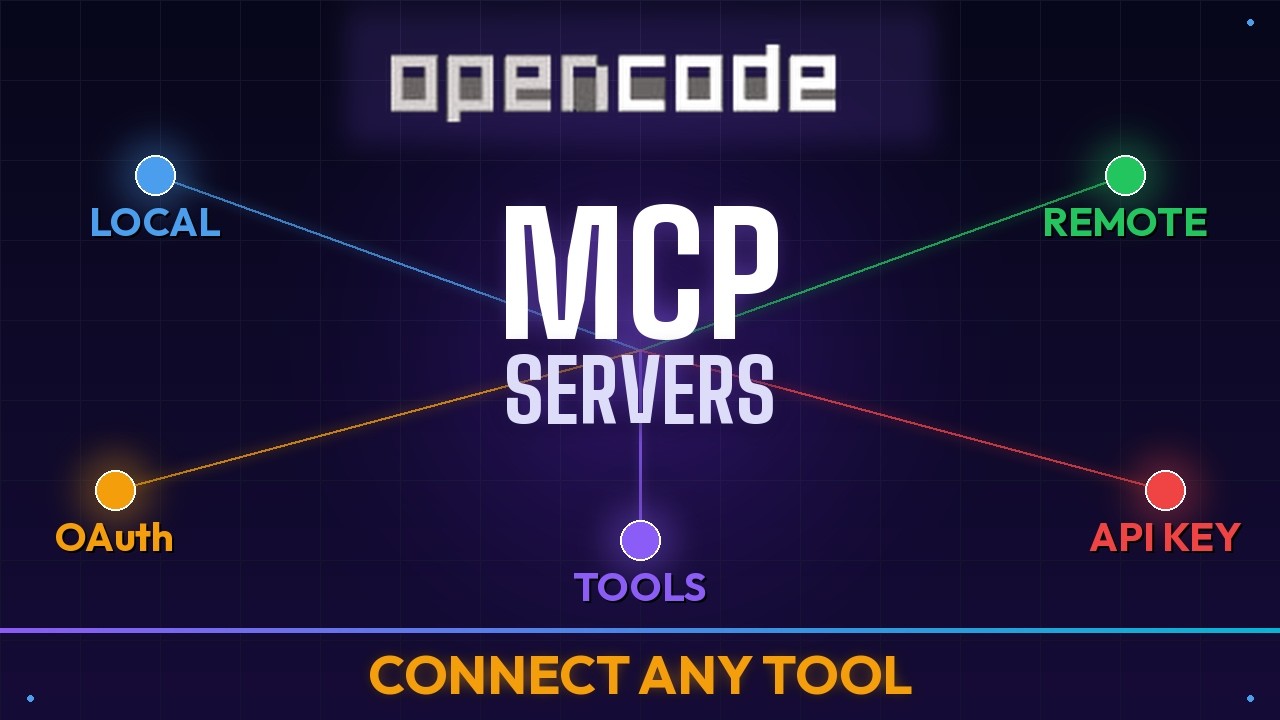 OpenCode MCP Servers: Connect ANY Tool to Your AI Agent