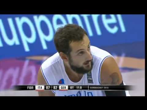 EuroBasket 2015  Italy 89-82 Germany  Last Minute : Overtime