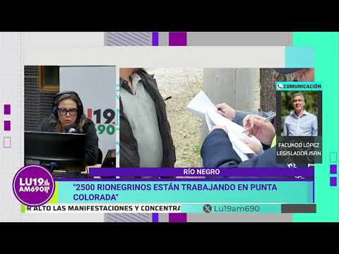Facundo López: “Con la decisión política de Weretilneck, el futuro del GNL en Río Negro es posible”