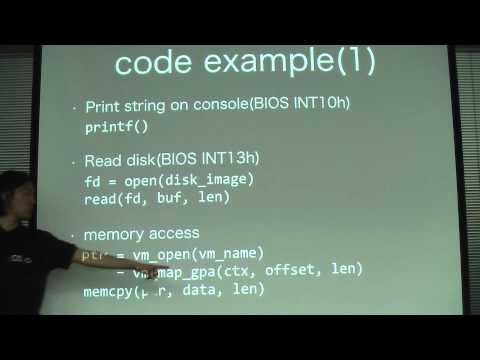 bhyvecon - OSv on bhyve