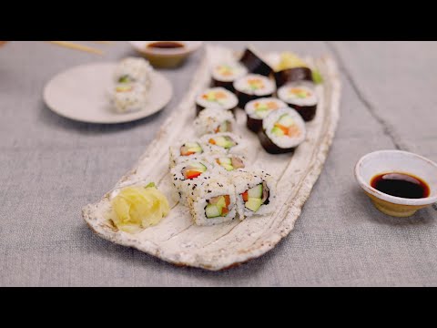 Uramaki - Inside-out Sushi Rolls | Yutaka